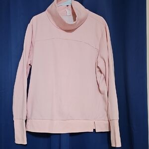 Avia Soft Pink Cowl Neck Sweater, Womens